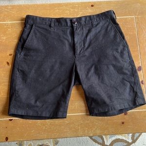 OBEY Men’s black chino shorts